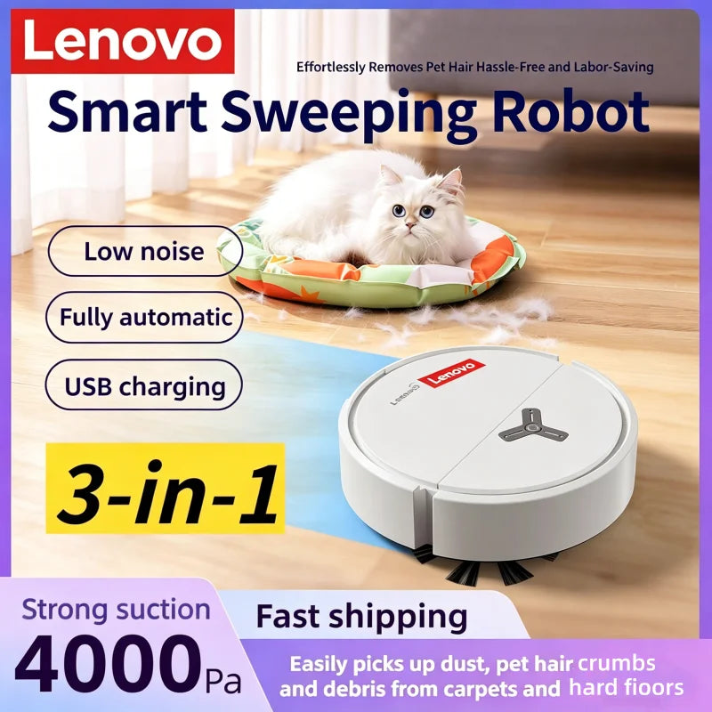 Robot Aspirateur Intelligent Lenovo