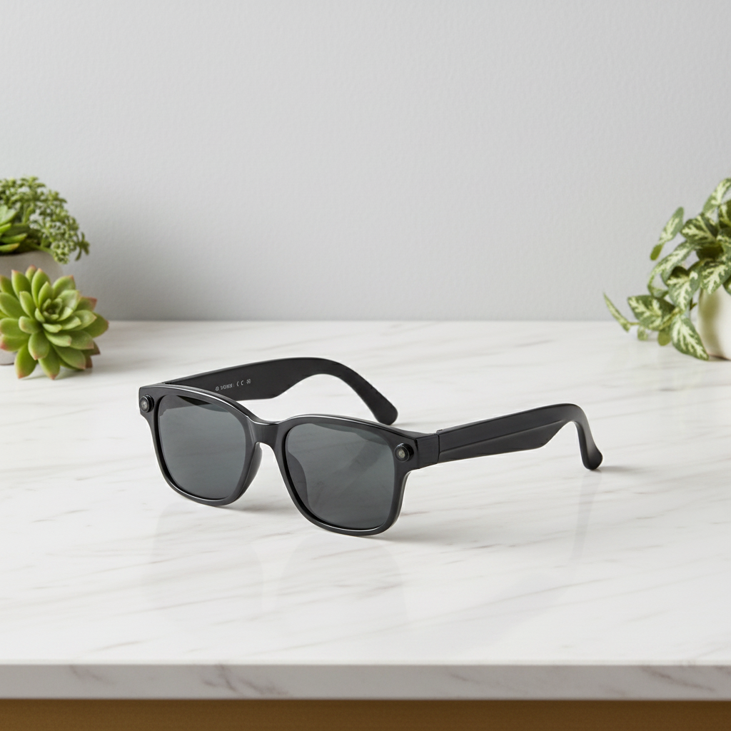 4K AI Smart Glasses | Hands-free HD Camera, Voice Control & Bluetooth Calls